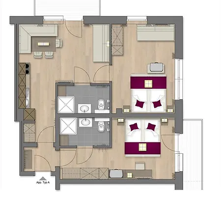 Ofentuerl Alpine Living 플라차우