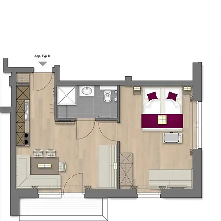 Ofentuerl Alpine Living アパートホテル 4*